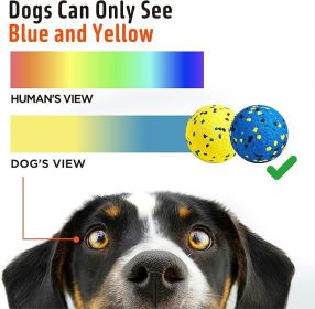 Tennis Balls for Aggressive Chewers, 3 Pack