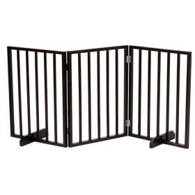 The Wooden Dog Fence - Walnut