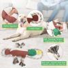 Upgraded Duck Dog Toys for Aggressive Chewers Puppy Toys with Crinkle Paper and Squeaker, Interactive Tug of War Dog Toy for Small, Medium