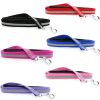 Reflective Nylon Leash with Soft Grip Handle 3/4 in. Wide x 5 ft. Long - Raspberry Pink