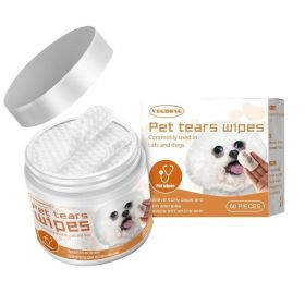 Yegebang Pet Wipes For Cleaning Dogs Tear Stains Eye Cleaning Wipes Eye Dirt Cotton Pads (Option: 1PCS)