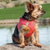 American River Solid Ultra Choke Free Dog Harness - Coral