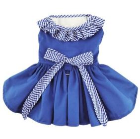 Blue Gingham Dress (Option: X-Small)