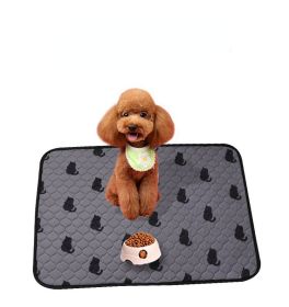 Washable Dog Pee Pads with Free Grooming Gloves; Non Slip Dog Mats with Great Urine Absorption; Reusable Puppy Pee Pads for Whelping; Potty; Training (size: S)