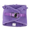 American River Choke Free Dog Harness Polka Dot Collection - Paisley Purple Polka Dot