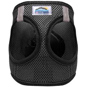 American River Solid Ultra Choke Free Dog Harness - Black (Option: XX-Small)