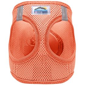 American River Solid Ultra Choke Free Dog Harness - Coral (Option: XX-Small)
