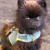 Cool Mesh Dog Harness with Leash - Pineapple Luau
