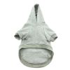Flex-Fit Dog Hoodie- Gray