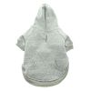 Flex-Fit Dog Hoodie- Gray