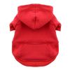 Flex-Fit Dog Hoodie- Red