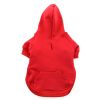Flex-Fit Dog Hoodie- Red