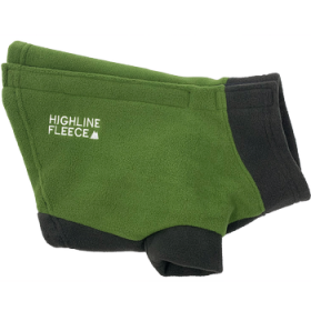 Highline Fleece Coat-Two Tone Green *LC=Large Chest (Option: Size 8)