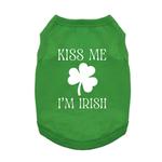 NEW - Kiss Me I'm Irish - Emerald Green (Option: X-Small)