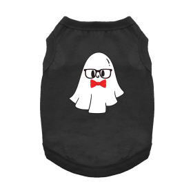 NEW - Nerdy Ghost Dog Shirt - Jet Black (Option: X-Small)