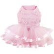 Pink Lace and Ruffles Dress (Option: X-Small)