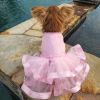 Pink Lace and Ruffles Dress