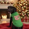NEW - Santa's Little Helper Dog Shirt - Green