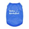 NEW - Winter Wonderland Dog Shirt - Blue